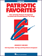 Essential Elements Patriotic Favorites for Strings CD string method book cover